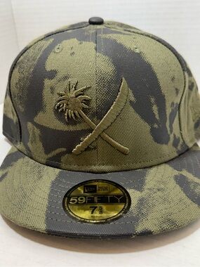Us Versus Them Crosscut Logo New Era 59fifty  ‘Camo’ Streetwear Brand LA